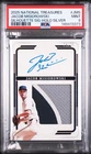 2025 NATIONAL TREASURES SILHOUETTE SIGNATURES JACOB MISIOROWSKI HOLO /25 PSA 9
