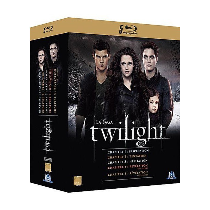 Twilight La Saga L'Integrale Cofanetto Blu-Ray Nuova