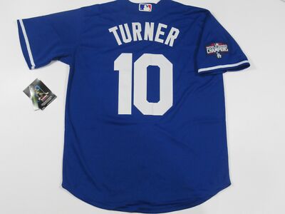 新品未使用 NOFX Los Dodgers ラグランTシャツ Mサイズ Justin Turner #10 LA Dodgers 2020 World Series Champions Jersey