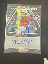Mack Anglin Autographed Rookie 2022 Elite Extra Edition Hidden Gems #HG-MA (NM)