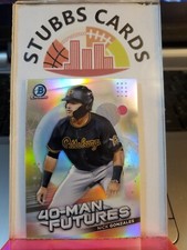 2021 Bowman Chrome 40 MAN FUTURES #FMF-6 Nick Gonzales Pirates