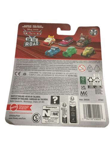 2024 DISNEY/PIXAR CARS LIGHTNING McQUEEN DEPUTY HAZARD with Slime - Picture 4 of 4