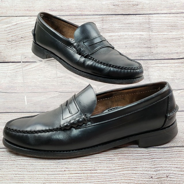 Vintage Sebago Made In USA Black Penny Loafers Mens 8.5 EUR 42 eBay