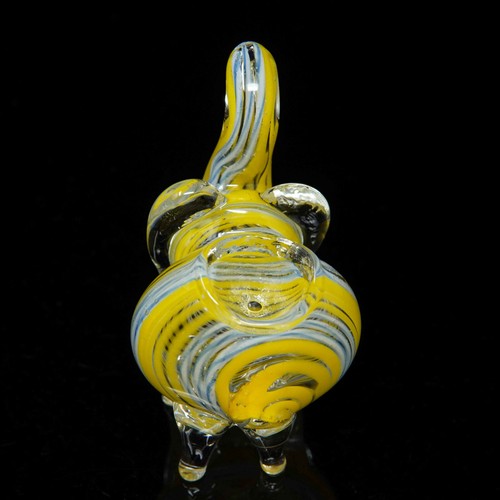 3 inch Handmade Cute Colorful Mini Elephant Smoking Bowl Glass Pipe - USA Seller - Picture 124 of 125