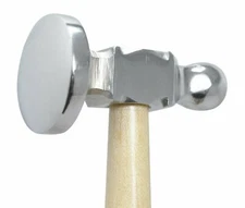 1-1/4" Dome Face Chasing Planishing Striking Metal Forming Jewelry Making Hammer