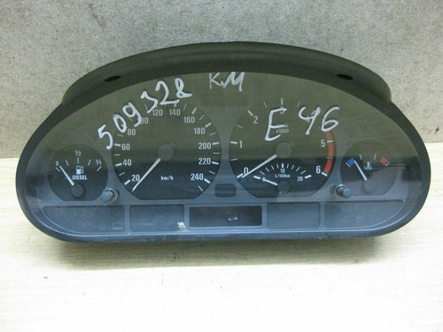 Tacho Kombiinstrument BMW E46  62116906884  0263606265  6211-6 906 884