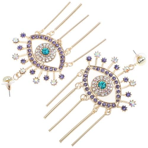 Boucles D'oreilles Pendantes En Alliage Zinc Design Croisé - Temu