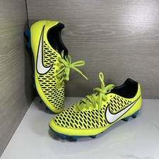 Nike Magista Orden FG Volt/Blue Lagoon-Black-White 658569-700 Women's Size 7.5