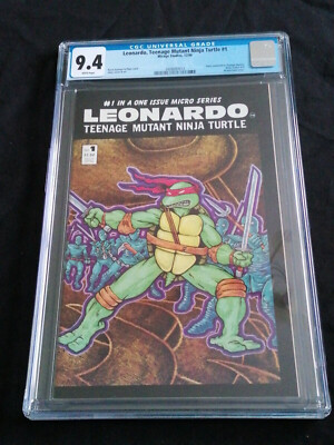 Leonardo Teenage Mutant Ninja Turtles #1  1986 Mirage Studios CGC 9.4 Comic TMNT