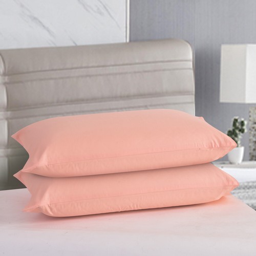 Pillow Cases 100% Fine Cotton 200 Thread Count , House Wife Pair Of Pillow Cases - Picture 2 of 60