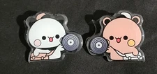 Bubu & Dudu Vinyl Record  Collector Pin Set!   