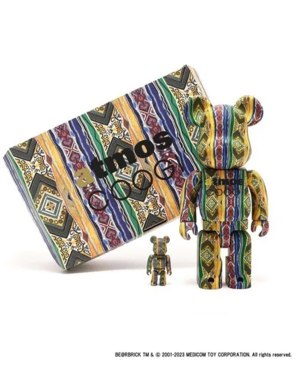 Atmos X COOGI Be@rbrick Unopened 400% & 100% MediCom | eBay