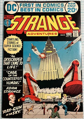 Strange Adventures #237 VF/VF+ Murphy Anderson Cover 1972 DC Comics Bronze Age