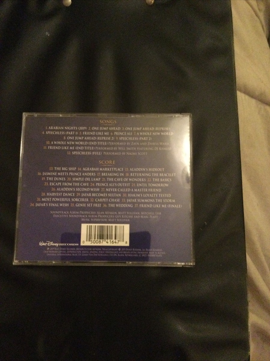 Aladdin by Original Soundtrack (CD, 2019) for sale online | eBay