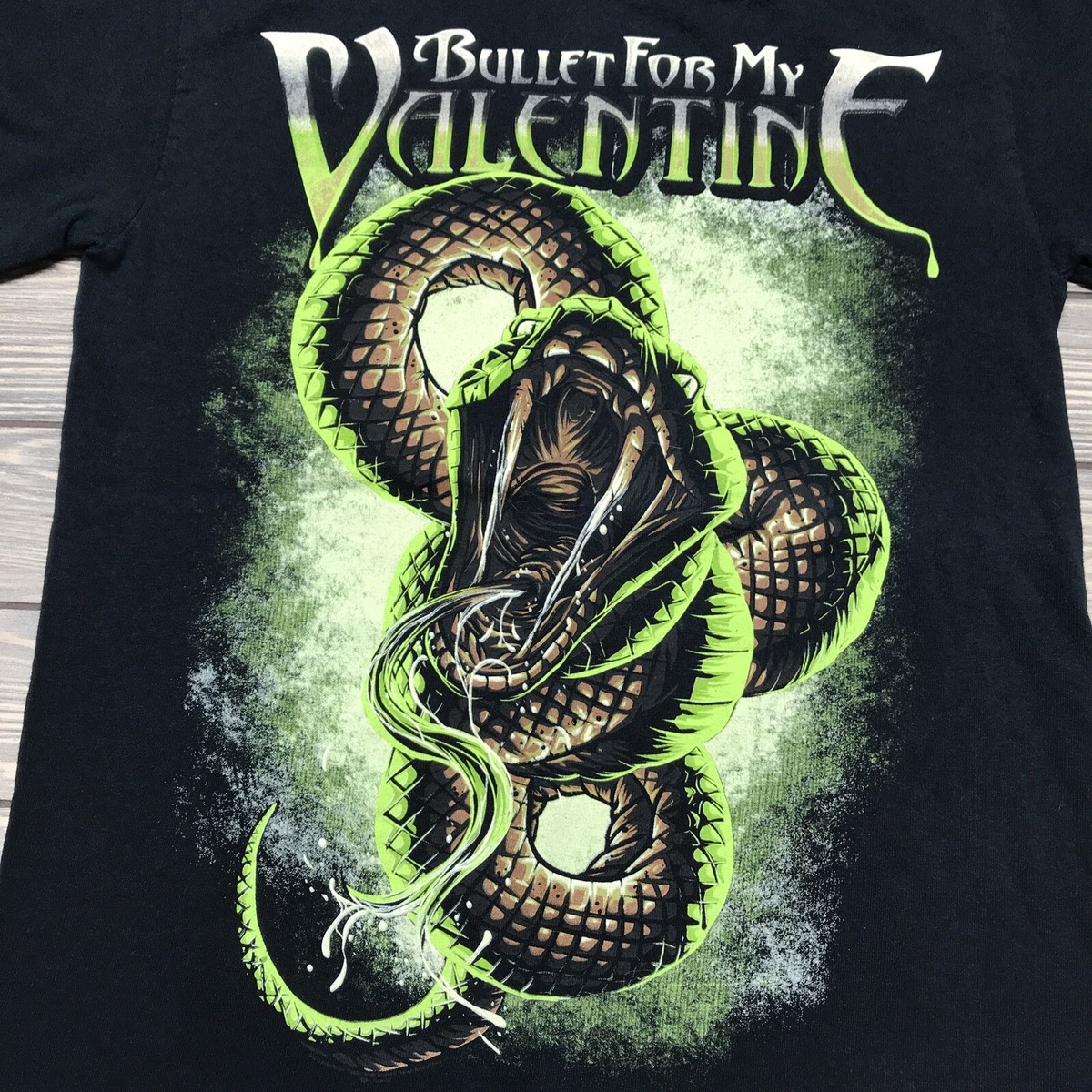 Bullet For My Valentine Shirt Men Size Small Black Graphic
