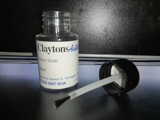 TOUCH UP 50ML BRUSH CAR PAINT FOR SKODA 2000-PRESENT FUN YELLOW LF1J