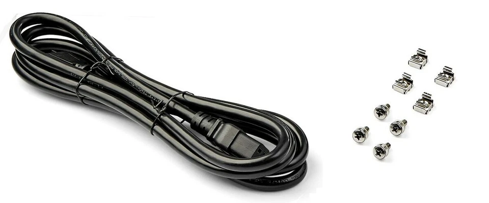 8 Outlet PDU Power Strip w/ IEC C13 Outlets - 120/240V -15ft Cord (NEMA 5-20p) - Image 4 of 4