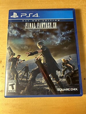 Final Fantasy XV Day One Edition PS4 PlayStation 4 - Complete CIB