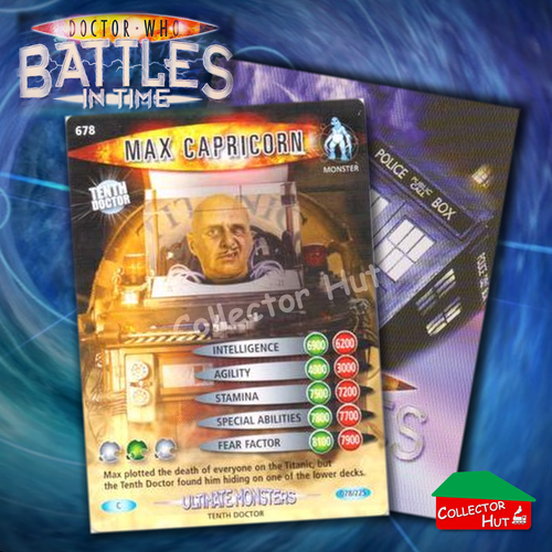 DOCTOR WHO Battles in Time #601-825 ULTIMATE MONSTERS RARE & COMMON Cards - Picture 77 of 213