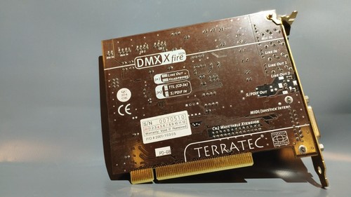 TERRATEC DMX XFIRE 1024 VERS 1.0 PCI S/PDIF MIDI - Photo 3/3