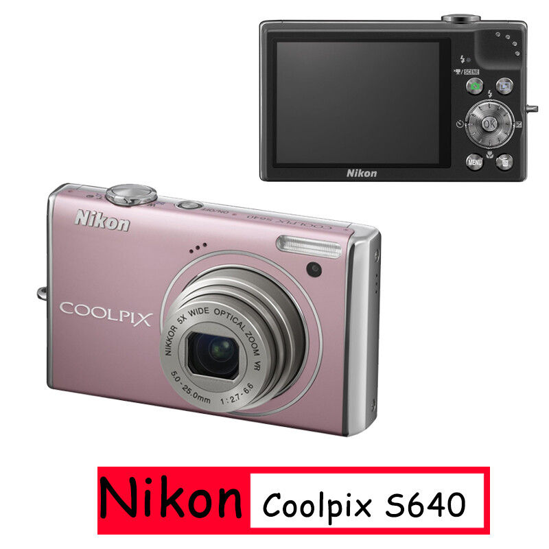 Nikon COOLPIX S640 ピンク Amazon.com : Nikon Coolpix S640 12.2MP Digital Camera with