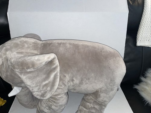 "Elefante de peluche Ikea grande jumbo elefante peluche suave juguete de peluche 23""" - Imagen 6 de 9