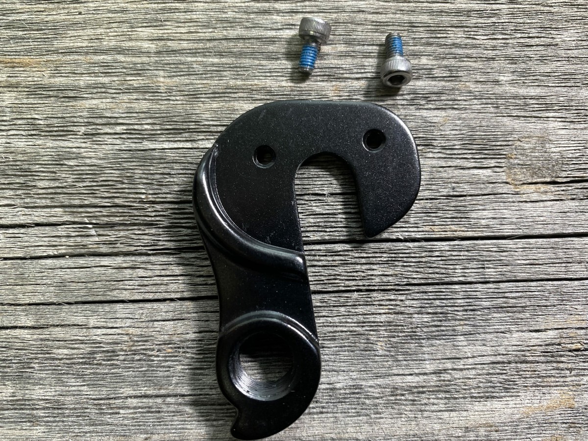 BIKE FRAME REAR DERAILLEUR HANGER FOR DROPOUT ROAD MTB BLACK WITH