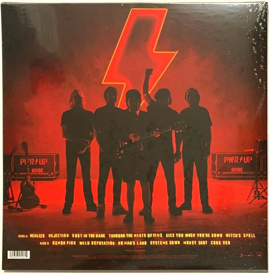 AC/DC PWR / UP [Current Pressing] LP Vinyl Record Album [Sealed] ACDC ...