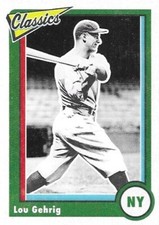 2023 Panini Chronicles Classics Lou Gehrig #11 Yankees