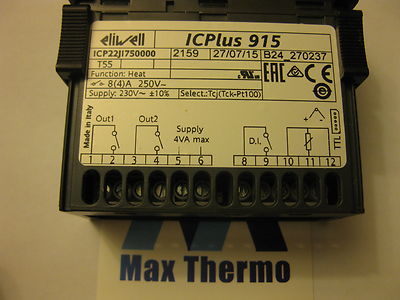 DIGITAL THERMOSTAT ELIWELL type ICPlus915 