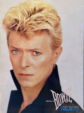 DAVID BOWIE SERIOUS MOONLIGHT TOUR '83----CONCERT PROGRAM ~ Excellent