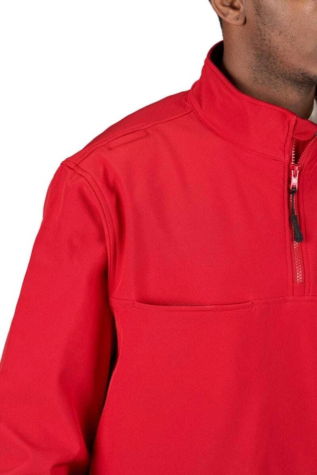 Camisa de trabajo Propper® 1/4 cremallera Softshell resistente al agua a prueba de viento duraderos clips de micrófono Foto 4 de 4