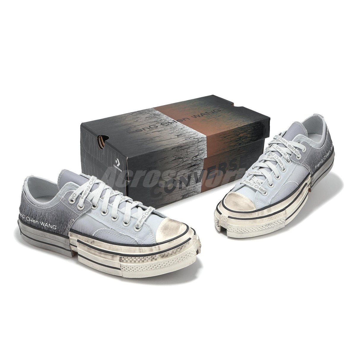 与作 Converse x Feng Chen Wang Chuck 70 2 In 1 Grey Men Unisex