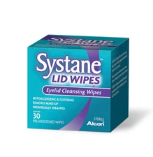 Lid Wipes Eyelid Cleansing Wipes, 30 Count (Pack of 3)