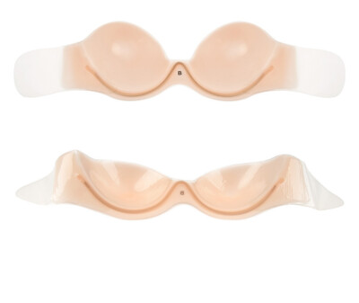 DIAMOND Lingerie SILICONE Adhesive Reusable Push-Up Wing Underwire Bra D Cup