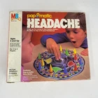 Vintage 1986 Pop O'Matic HEADACHE Game Milton Bradley COMPLETE