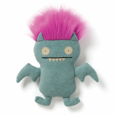 Uglydoll Bad Hair Day Ice Bat Blue Plush | eBay