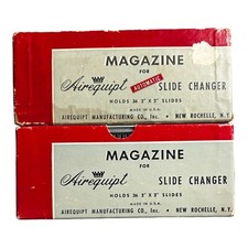 Airequipt And Argus Magazine Slide Changer 35MM Slide Changer 36 Slides 2"x2"