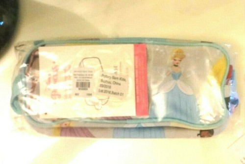 School Pottery Barn DISNEY Princess pencil CASE bag gift Cinderella Belle Ariel - Picture 7 of 12