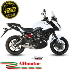 Scarico Completo Mivv Kawasaki Versys 650 2015 15 Terminale Oval Inox Per Moto