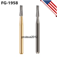 Dental FG 1958 Round Tungsten Carbide Bur FG Burs Fit High Speed Handpiece