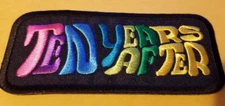 Ten Years After Embroidered Patch approx. 2 x 4"