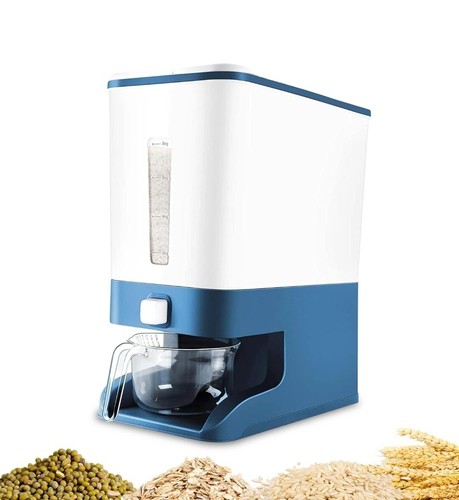 Noble Is She Easy To Use Food/rice Dispenser With Bonus Utensil Holder - Picture 2 of 11