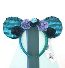 DisneyaParks Little Mermaid Ariel Dinglehopper Minnie Mouse Bow Ears Headband