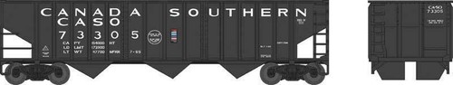 41805 Bowser 70-Ton 14-Panel 3-Bay Hopper Canada Southern #74028 - 第 1/1 張圖片