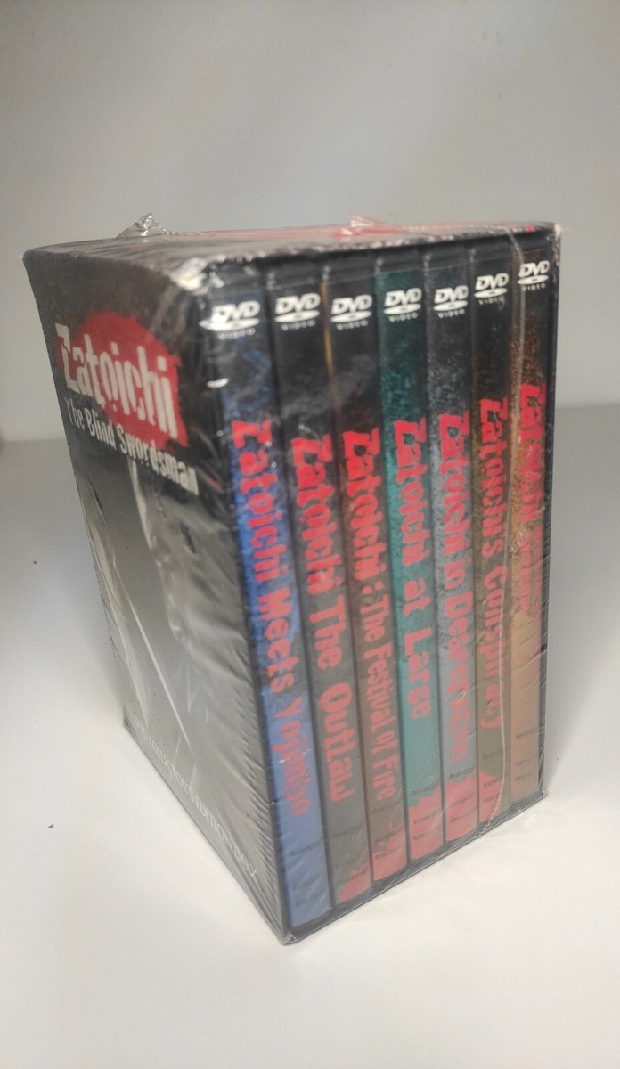 Zatoichi - The Blind Swordsman Box Set (DVD, 2005, 7-Disc Set) for