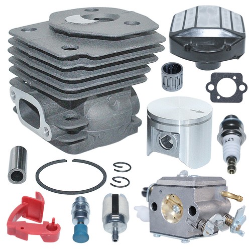 47mm Cylinder Piston Carburetor Switch Kit 503281614 For HUSQVARNA 359