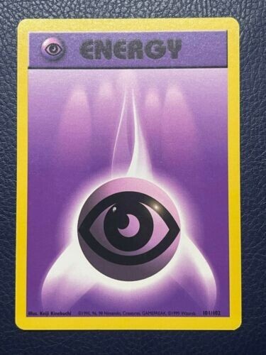 Pokemon Base Set Energy Cards - Complete Common Set (97-102) - Near Mint Condition! 8 thumbnail image