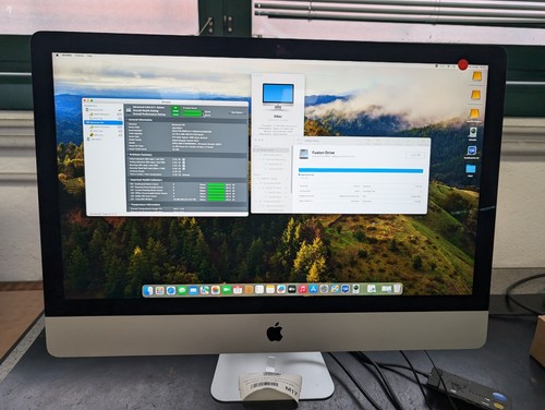Apple iMac (5k, 27", 2017) i5-9600K 3,7Ghz 8GB 2TB Fusion Drive *LEGGI BENE* - Afbeelding 6 van 12