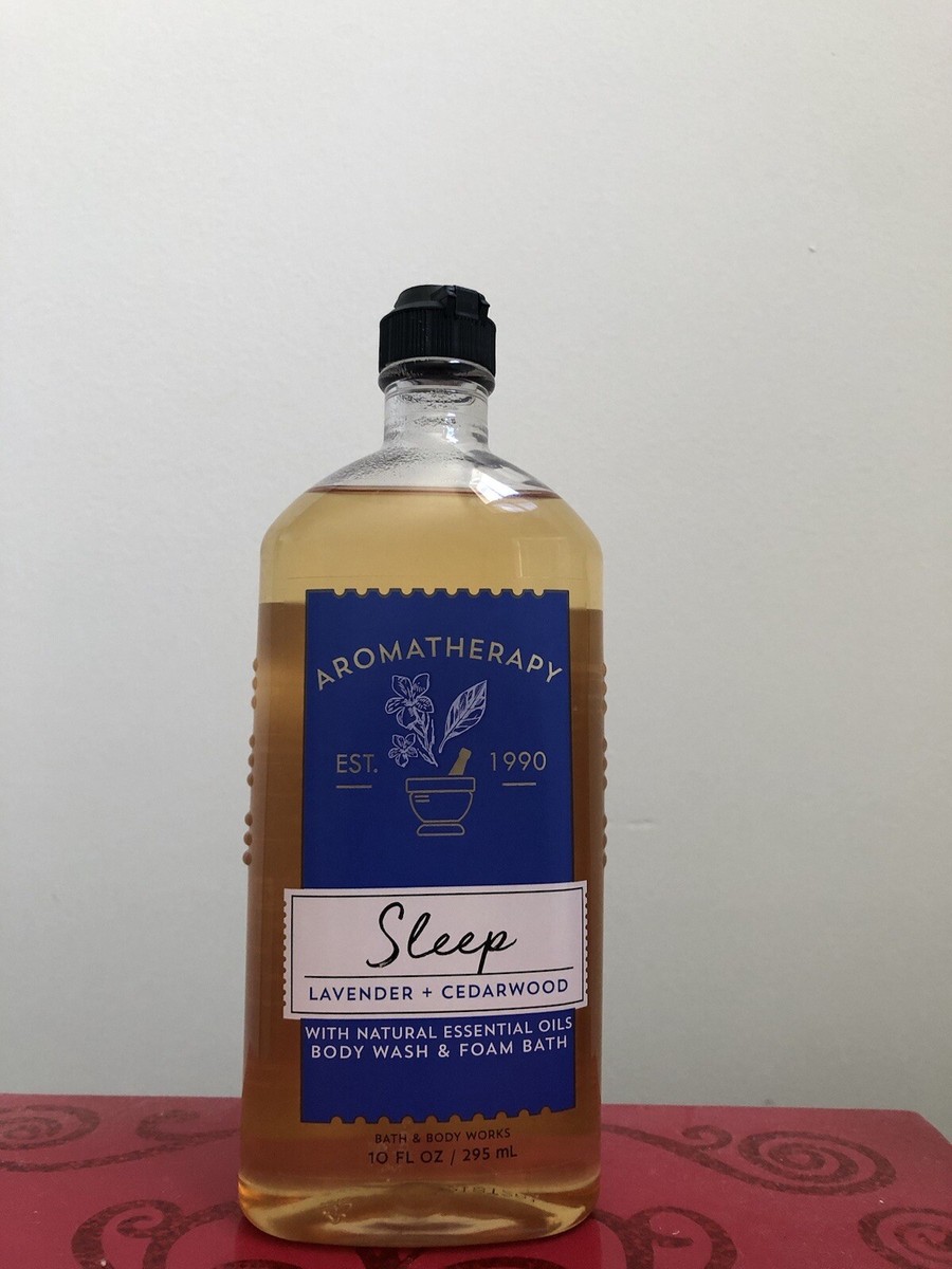 Bath & Body Works Aromatherapy LAVENDER CEDARWOOD SLEEP Shower Gel